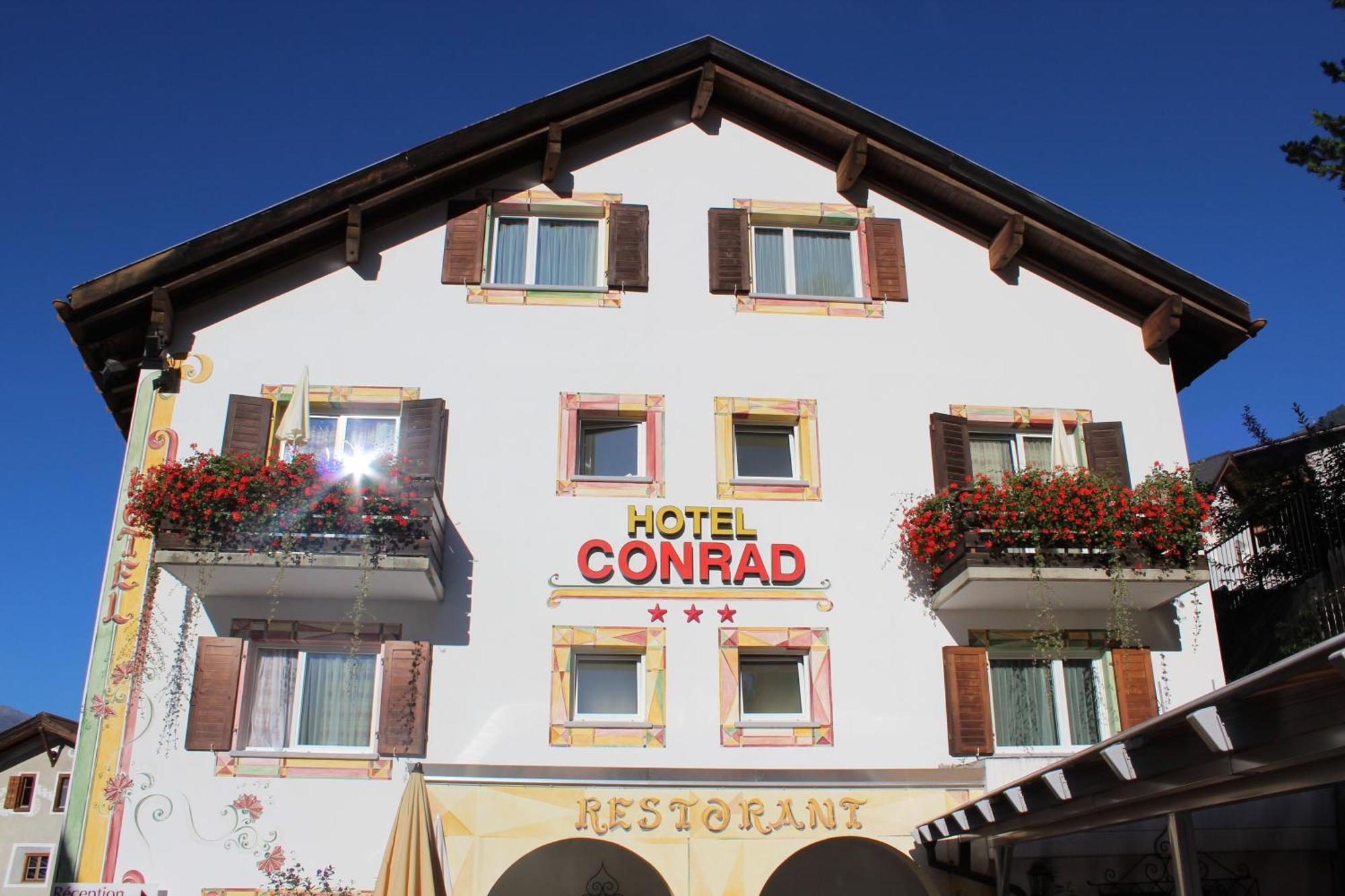 Hotel Conrad Scuol Exterior foto